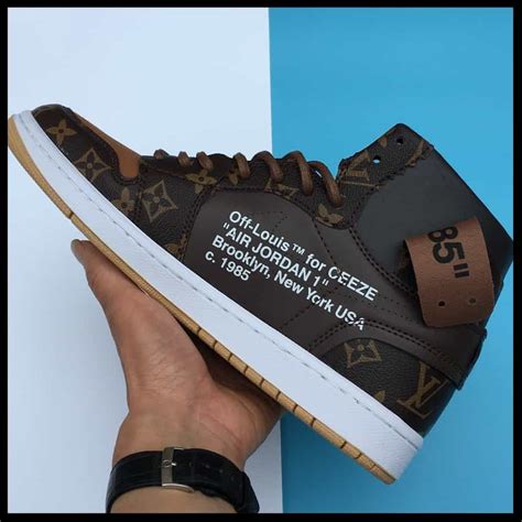 louis vuitton off white jordan 1 for sale|off white air jordan 1.